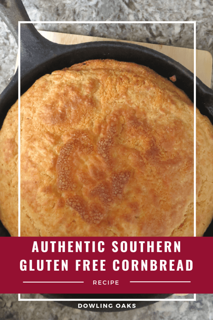 Cast Iron Gluten Free Cornbread Recipe
