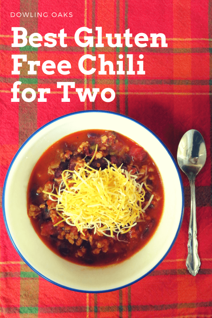 Easy Gluten Free Chili Recipe for Two People