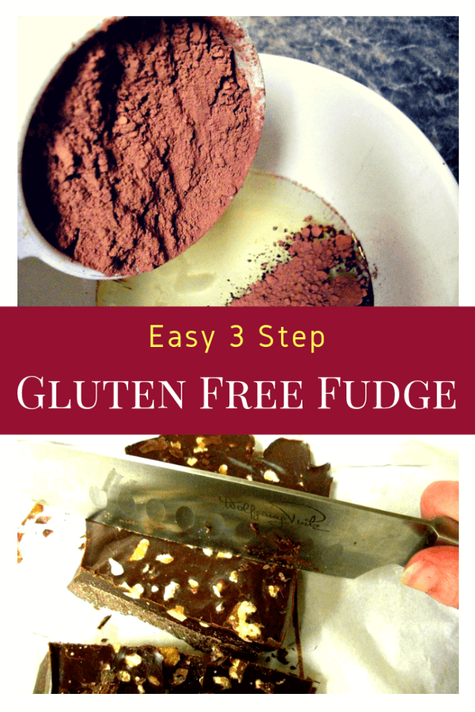 Healthy Gluten Free Fudge recipe