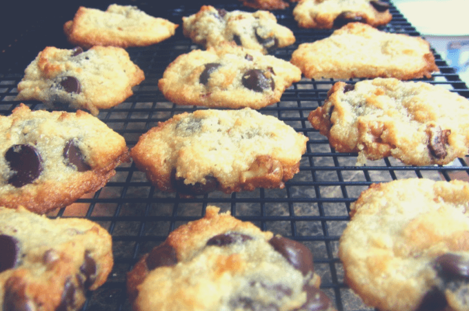 Healthy gluten free chocolate chip cookies recipe