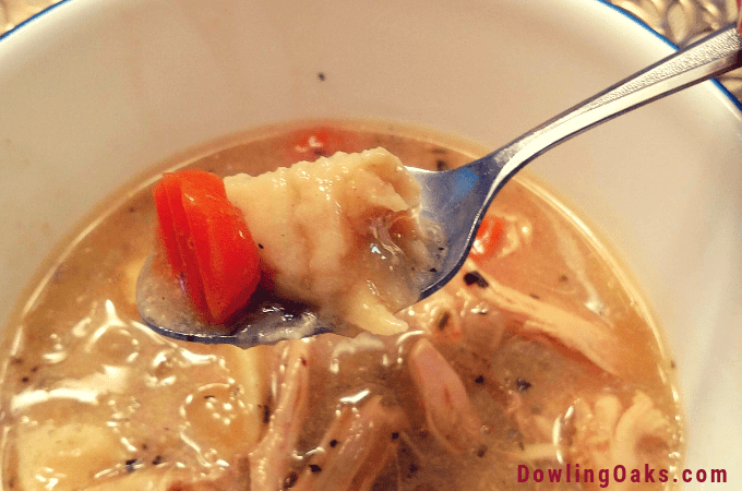 Gluten Free Southern Style Chicken and Dumplings
